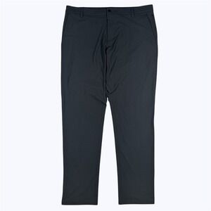 Lululemon ABC Classic Fit Pants Warpstreme Men's 38x33 Black Stretch Golf EUC